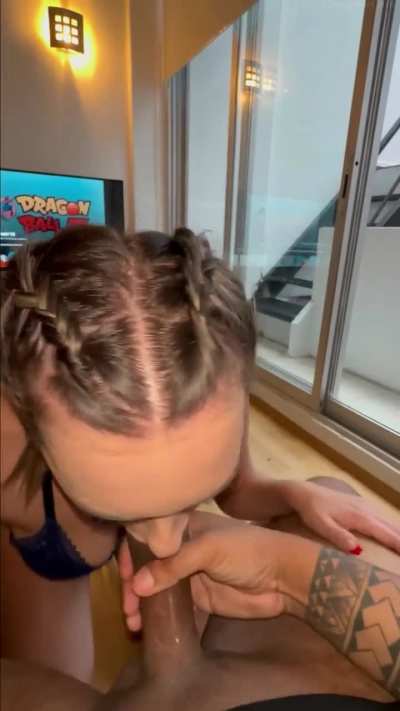 Speaking Russian while sucking Mexican cock 🇷🇺🇲🇽