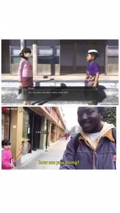 Riona and Taichi scene in Y3