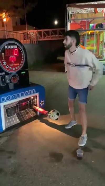 HMB while I try to hit this ball