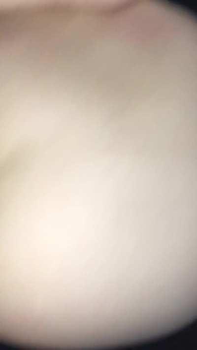 bent over my work desk