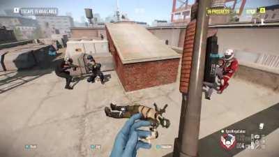 I got a pump-shotty, a messiah charge, and a dream. (I honestly thought this wouldnt work, but thought, to hell with it.)