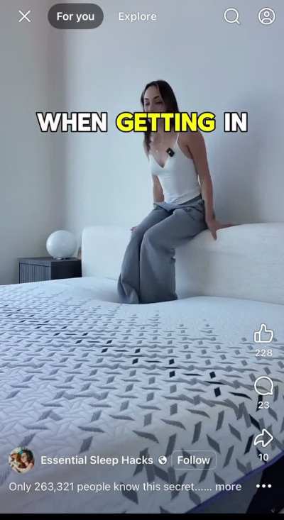 She’s cute! Now I want that bed!