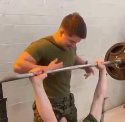 Bros just being bros.