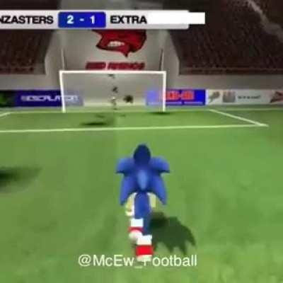 Sonic futebol 😳😜⚽🥅