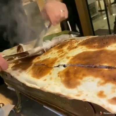 This feast being served