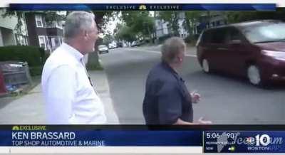 Another person that passed out at the wheel after getting his covid vaccine, and nearly killed two people.