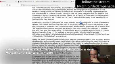 The Cuba Protests REVEAL Social Media Manipulation in Latin America. This video is from 2021, but is still relevant with what is happening in Cuba right now. TL;DR the #SOSCuba spam bot campaign in 2021 originated in Spain.