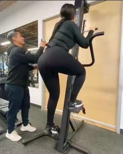 Workin that ass out