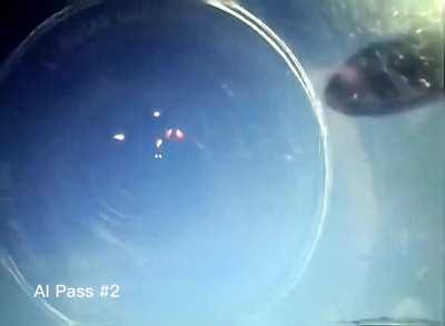 Took a crack at enhancing the classic FLYBY UFO video. Details in comments.