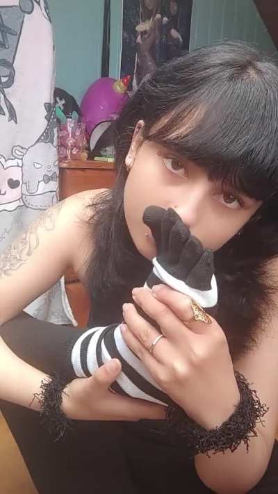 My cutest gift are these toe socks I love how they collect my toe jam