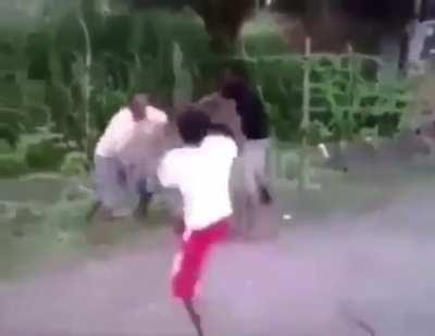 When a side character enter the last battle