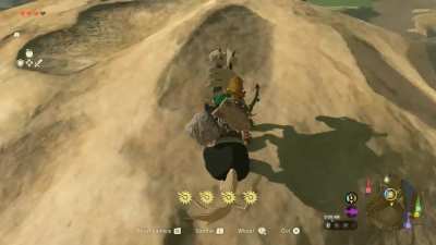 But when mounted he can't pass the slightest obstacle, surely Malanya will understand right?