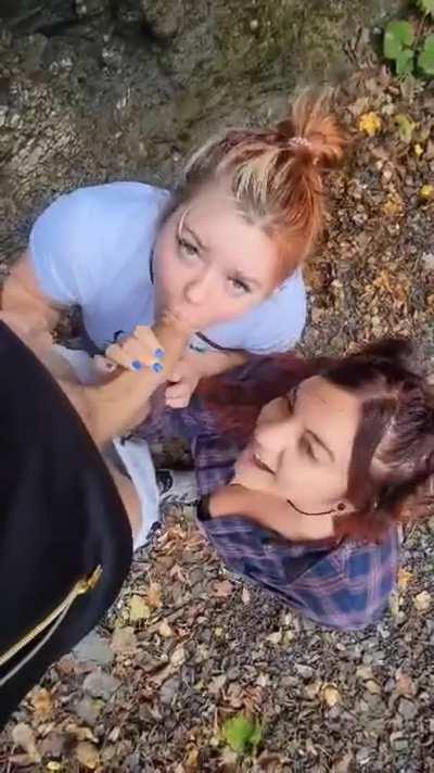 We went hiking with our girlfriend and had a GREAT time