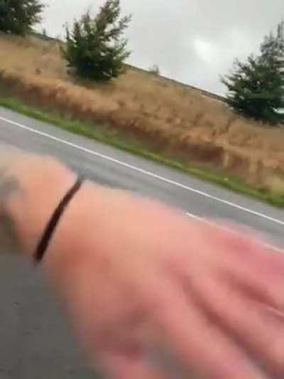 My family witnessed this today