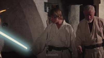 Your fathers lightsaber