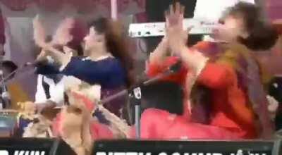 When you put Green Chillies in Hot oil pan!