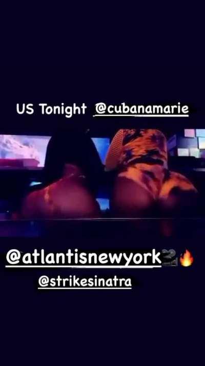 @_bigryda - left @cubanamarie - right 🍑