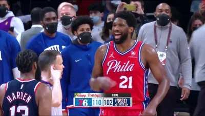 [Highlight] Joel Embiid tells KD and the Nets to go home