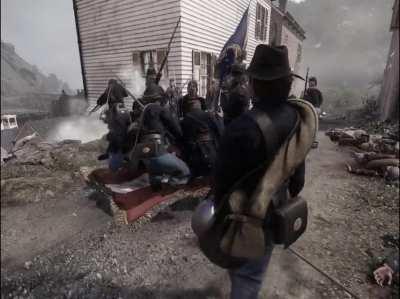 Teabagging the Rebel Rag in War of Rights