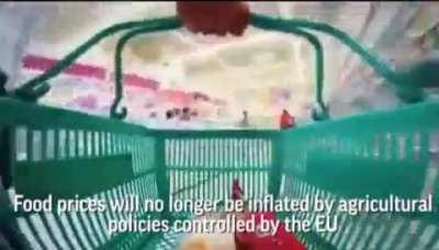 This aged well. This is the 2016 advert from Leave.eu