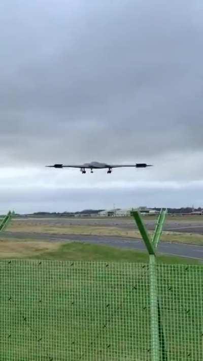 B2 Stealth Bomber Arriving at Fairford back in 2020