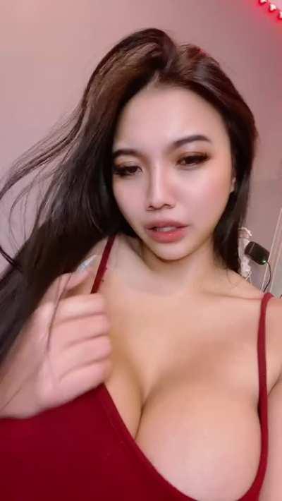 I hope my tits make you as horny as I get when I show them (OC)