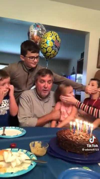To blow out someone else's candles