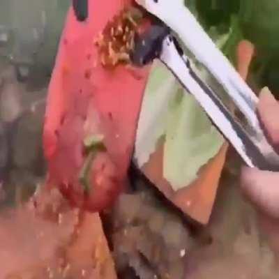 Quando acabar a carne no churra dos subs vai ser assim 😋😋😋🤤🤤🤤