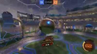 Flip reset right under the opponent