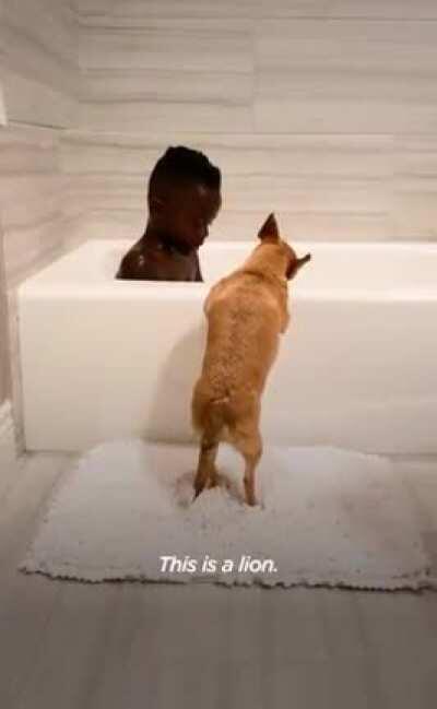 A boy and his best friend. Wish this was a full length movie.