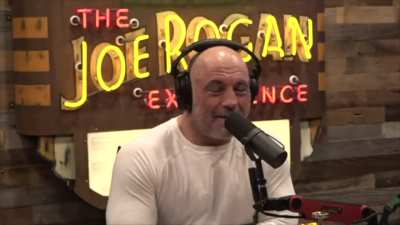 Rogan wouldn't relent despite getting fact-checked by Jamie at every turn