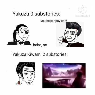 Demons are canon in the Yakuza universe.