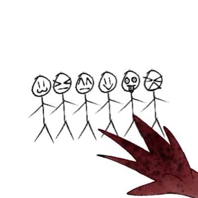 She hates when Slenderman takes over her thoughts.