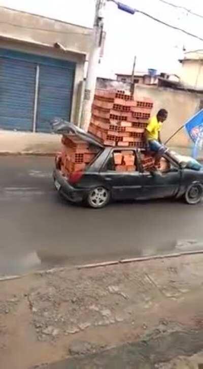 He really didn't want to pay the delivery fee...