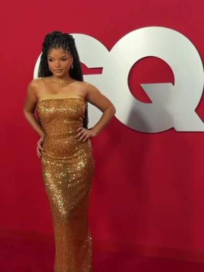 Halle | '90s Red Carpet for GQ Men of the Year 2025 | IG 11.14.25
