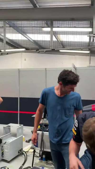 Mark Webber getting back in an RB7, after 10 years.