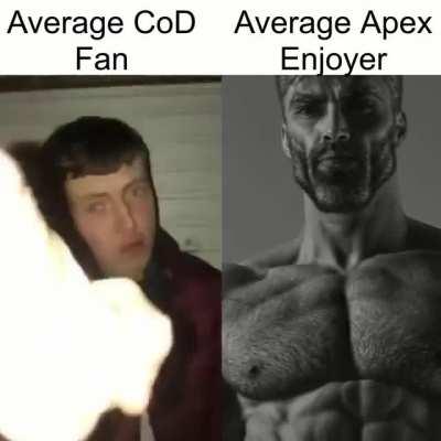 Average CoD fan vs Average Apex enjoyer