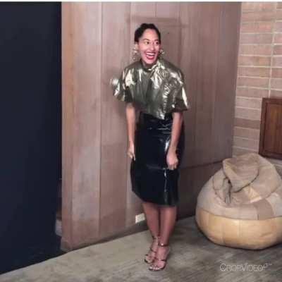 She's showing you where to focus when jerking off