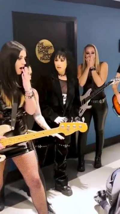 Not Jimmy Fallon dancing on Kala Chasma. This song has been very popular lately.