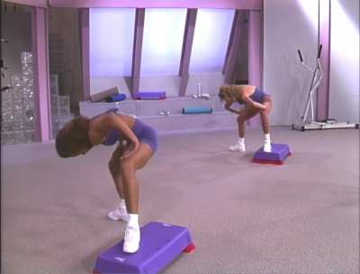 Buns of Steel Step 2000 Platinum Series (new source, remastered) - Tamilee Webb really leaning into what made her famous and the camera picking up all of it. Appearances from Donna Richardson and Tracy York as well.