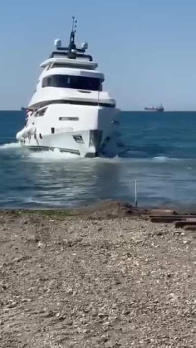 Launching a brand new $1.4m yacht on its maiden voyage