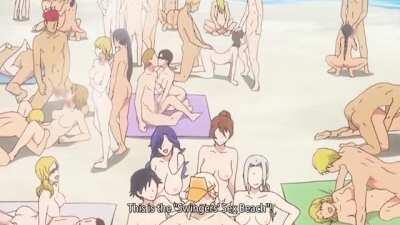 Welcome To!! Swingers Sex Beach (Yarimoku Beach ni Shuugakuryokou)