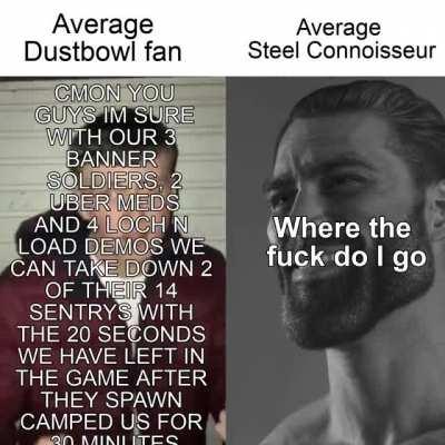 dustbowel vs real