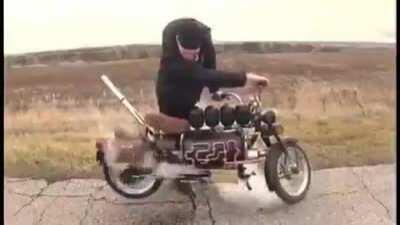 Am not sure if this a bike or a train