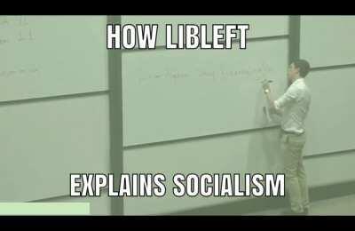 The Chad five second explanation vs. the virgin 2 hour lecture.