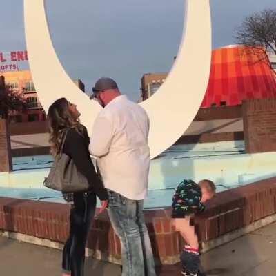 I wonder where he learned that?