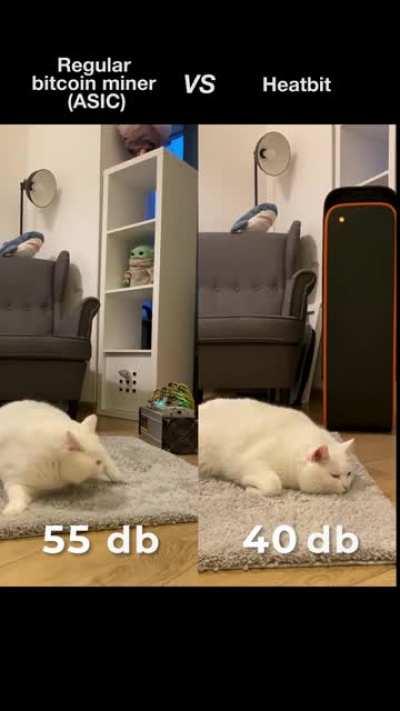 My gf just let me mine bitcoin in our bedroom. I think mining bitcoin will go mainstream through heaters. Thoughts?