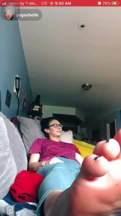 @yogaxbelle was live yesterday before she got banned!! Part 4