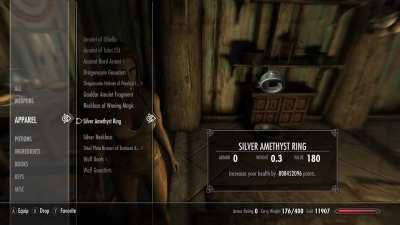 I literally created a cursed ring, it gives me infinite health but whenever I remove it I die. Anyway to fix this?  