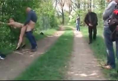 Public park sex
